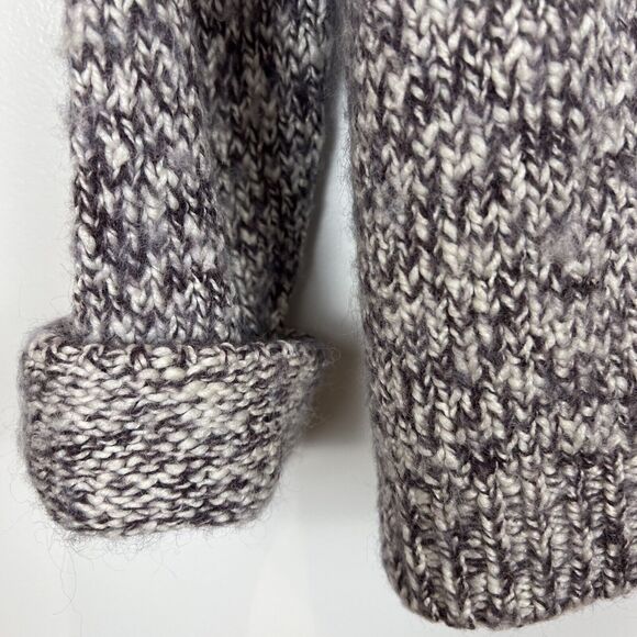 SKYR Women’s Vintage Chunky Fuzzy Mottled Mohair Wool Blend Sweater Warm XL Y2K - Picture 14 of 16